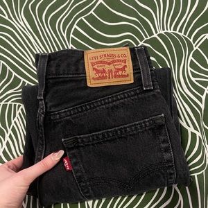 Levi’s 94 baggy , black size 24